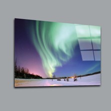 Renkli Gökyüzü Manzara Cam Tablo PCT0205