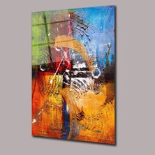 Glassual Art Renklerin Harmonisi Başyapıtlar Cam Tablo PCT0551