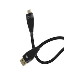 Linktech K691 120W Usb-A To Type-C Hızlı Örgü Data ve Şarj Kablosu