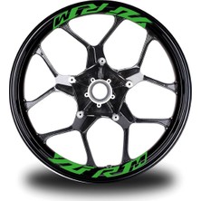 Yzf R1M  Yazılı 8li Jant Içi Yazı Sticker Etiket