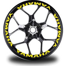 Yamaha Yazılı 16LI Jant Içi Yazı Sticker Etiket