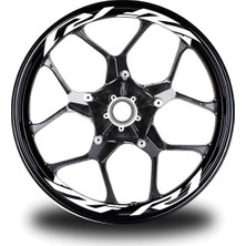 Yzf R1 Yazılı 8li Jant Içi Yazı Sticker Etiket
