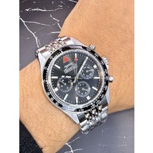 Slazenger Erkek Kol Saati – Siyah Kadran – Paslanmaz Çelik Kasa – Çelik Kordon