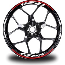 Yamaha Xmax 250 2 Kesikli Neon Sarı Renk Sticker Modeli Jant Dahi