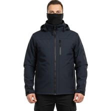 Mysia Outdoor Lacivert Soft Shell Mont Içi Polarlı