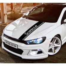 Volkswagen Scirocco Ön Kaput Sticker Etiket Modeli