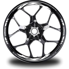 Gri Yamaha Fz6  Jant Sticker Etiket