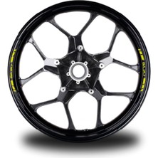 Bajaj 8'li Jant Stıcker Modeli Neon Yeşil