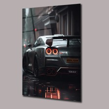 Glassual Art Skyline Arka Görünüşü Araba Cam Tablo PCT0850