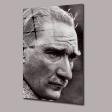 Glassual Art Atatürk 17 Atatürk ve Türkiye Cam Tablo PCT0513