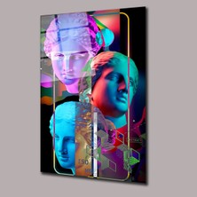 Portre Heykeller Heykeller Cam Tablo PCT0866