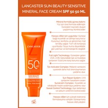 Lancaster Hassas Ciltler Için Yüksek Koruma Sağlayan Sun SPF50+ Güneş Kremi 50ML