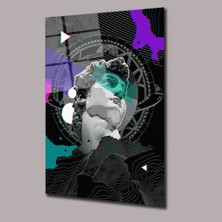 Yeşil Gözlü Heykel Heykeller Cam Tablo PCT0734