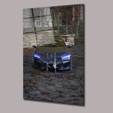 Bmw ve Silah Araba Cam Tablo PCT0843