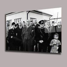 Glassual Art Atatürk 31 Atatürk ve Türkiye Cam Tablo PCT0530
