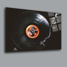 Glassual Art Pikap ve Plak Karışık Cam Tablo PCT0224