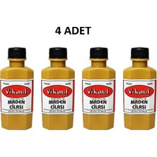 Vikaul Metal Parlatıcı / Maden Cilası, Kavil 100 gr Kavil 4 Adet