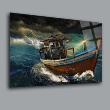 Glassual Art Gemi Illüstrasyon Cam Tablo PCT0221