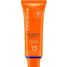 Lancaster Cildin Daha Parlak ve Daha Eşit Olmasını Sağlayan Koruyucu Güneş Kremi SPF15 50 ml