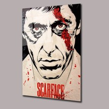 Scarface Tony Montana Sinema ve Ünlüler Cam Tablo PCT0909