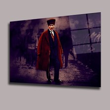 Glassual Art Atatürk 36 Atatürk ve Türkiye Cam Tablo PCT0536