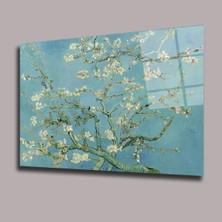 Çiçek Açan Badem Ağacı Başyapıtlar Cam Tablo PCT0564