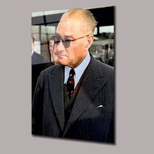 Glassual Art Atatürk 21 Atatürk ve Türkiye Cam Tablo PCT0517