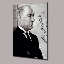 Glassual Art Atatürk 11 Atatürk ve Türkiye Cam Tablo PCT0507