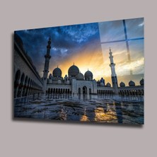 Cami Dış Görsel Din ve Inanç Cam Tablo PCT0810