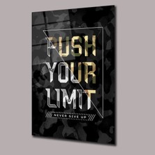 Glassual Art Push Your Lımıt Dolar Cam Tablo PCT0862