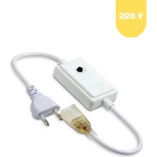 Powerr Led Aydınlatma Rgb Hortum LED Fiş 220 V Güç Kablosu 4 Pin