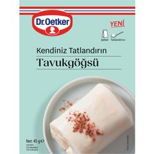 Dr. Oetker Kendiniz Tatlandırın Tavukgöğsü 45 gr