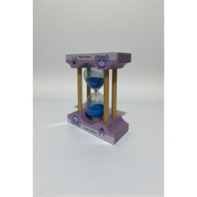 CaactuStore Ahşap Kum Saat Dekoratif / Hediyelik Eşya Ayıcık Temalı