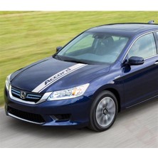 Honda Accord Sport Ön Kaput Şerit Sticker Etiket Modeli