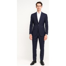 Plus Scorpion Erkek Regular Fit Poliviskon Takım Elbise – Drop 8 Uzun & Ince Vücut Tipi Için Klasik Kesim