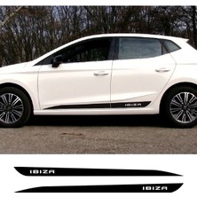 Seat Ibıza Yan Kapı Şerit Sticker Etiket Modeli 2