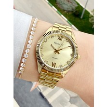 Ferrucci Garantili Su Geçirmez Kadın Kol Saati ve Bileklik