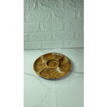 Akasya 5 Bölmeli Sunum Tabağı