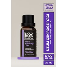 Nova Farm Üzüm Çekirdeği Yağı %100 Saf 20 ml