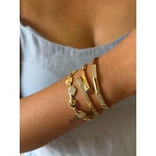 Nur Tasarım Atolyesi Xuping Taşlı Model Tasarım Kelepçe