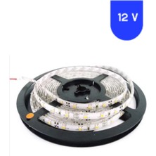 Powerr Led Aydınlatma 12 Volt 8 mm 4040 Smd 3000K Günışığı Dış Mekan 60 Ledli 5 Metre Şerit LED
