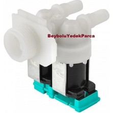 FullYedek Bosch WAE244S1TR Çamaşır Makinesi Ikili Ventil Geçmeli Su Giriş Vana