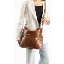 Asel Çanta Asel  Çanta ,çok Cepli ,geniş,  taba Salaş Bayan Çapraz ve Omuz Çantası