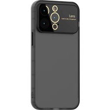 CepStok Apple iPhone 14 Pro Max Kılıf Kamera Lens Korumalı Mat Silikon Kapak