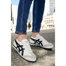 Etayger Beyaz Siyah 40-45 Unisex Günlük Spor Ayakkabı