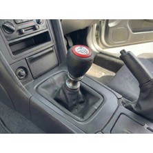 Mandallı Vites Topuzu - BEY206-MANDALLI-SIYAH Gövde Kırmızı Kapak Dodge


