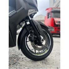 Yamaha Xmax Jant Sticker Etiket Modeli