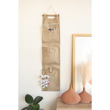 Çok Amaçlı Jüt Askılı Duvar Düzenleyici, Banyo ve Mutfak Için Organizatör