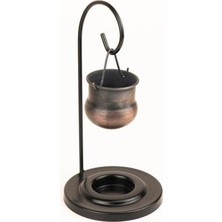 Bakır  Askılı Eskitme Buhurdanlık