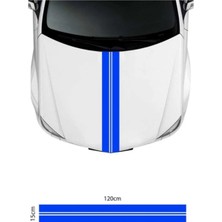 Ön Kaput Renkli Şerit Sticker Sticker Etiket Modeli